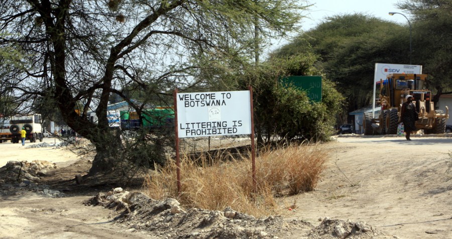 Botswana border