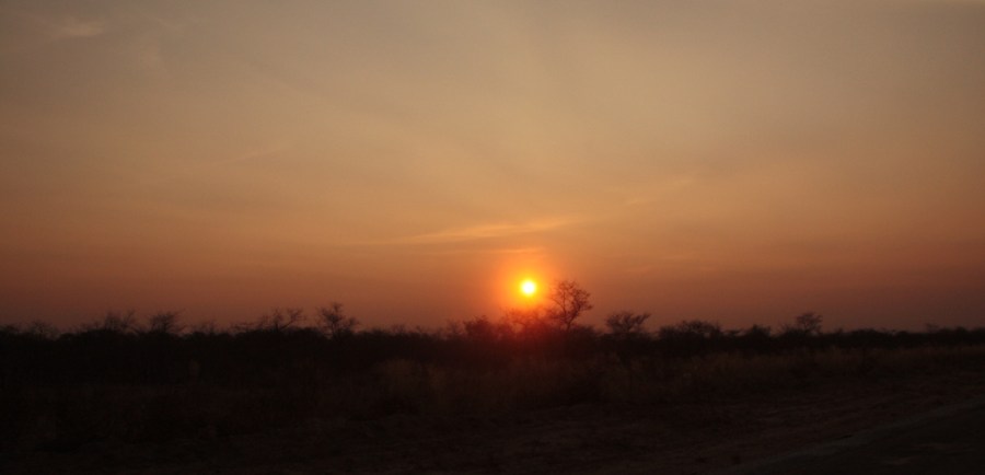 Botswana sunset