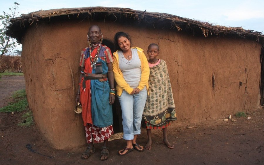 Maasai village