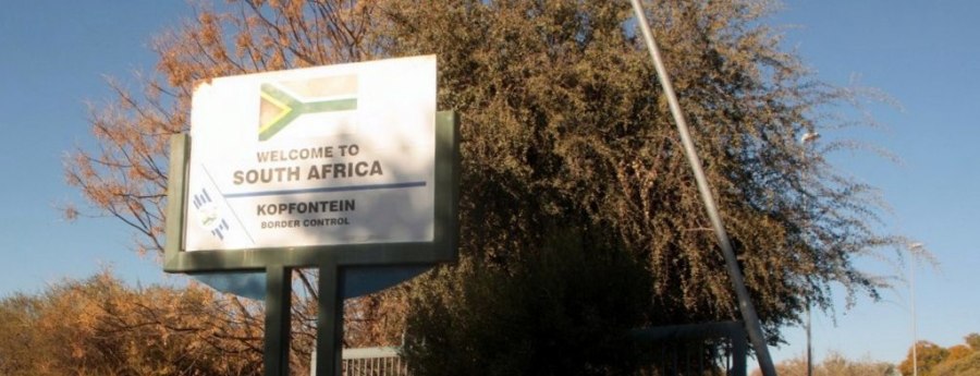 South Africa border