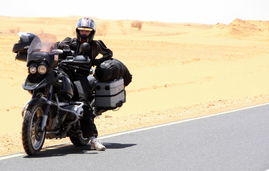 In the Nubian Desert, somewhere between Wadi Halfa and the Sudanese capital of Khartoum